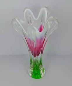 Alternative view of Chribska Tri Colour Vase By Josef Hospodka 1960s/70s