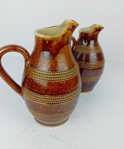 Alternative view of Stoneware Wine Jugs - French 19th/20th Century