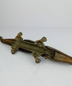Alternative view of Vintage Alligator Nutcracker Nestor, England Cast Iron Large 40cm