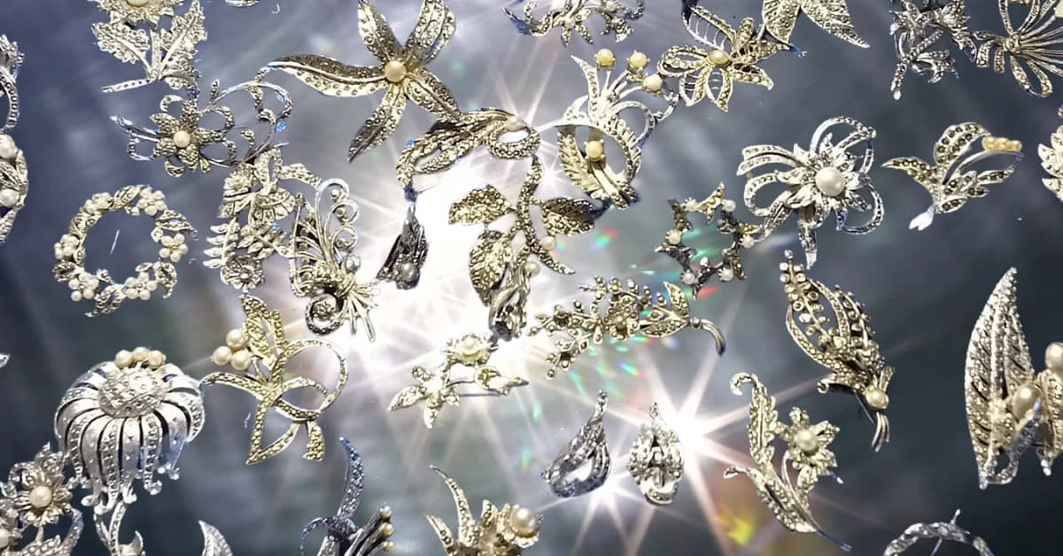 vintage brooches