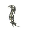 Vintage silver and pearl fern brooch main image