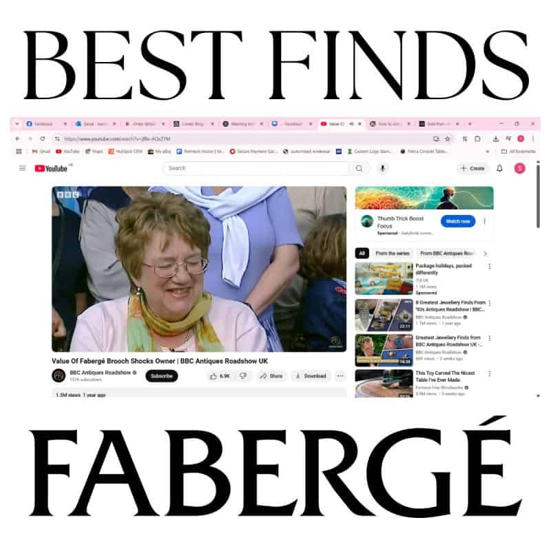 antiques roadshow's best finds Faberge jewellery
