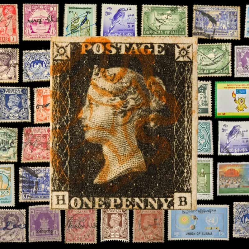 Collecting stamps - The Iconic Penny Black 1840