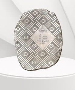 Alternative view of 5oz Silver Bar - Argentia Egyptian Cat