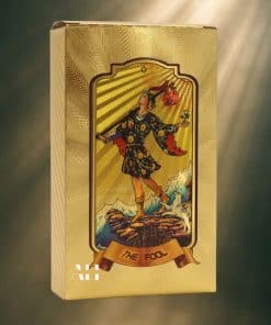 Alternative view of Golden Tarot Cards – Radiant 78-Card Deck
