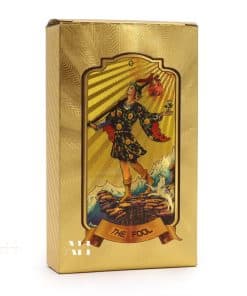 Golden Tarot Cards – Radiant 78-Card Deck