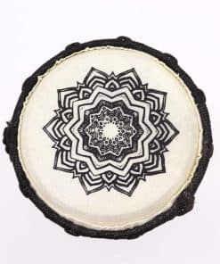Alternative view of Mandala Wide Top Djembe Drum - 15cm