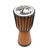 40cm Wide Top Djembe Drum featuring a hand-painted Tree of Life design on the skin