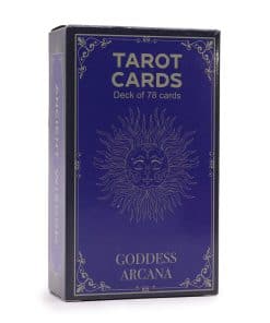 Alternative view of Tarot Cards with Guide Book -  The Goddess Arcana Deck
