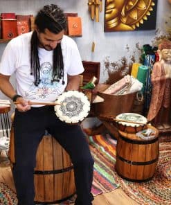 Alternative view of Mandala Pattern Shamanic Drum - 20cm