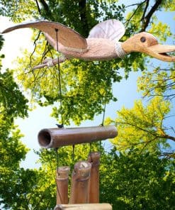 Alternative view of Duck Windchimes - Coconut 20cm x 10cm x 1m