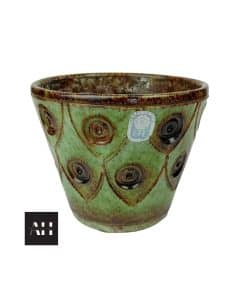 Alternative view of Jaffe Rose Plant Pot – Italian Mid-Century Planter