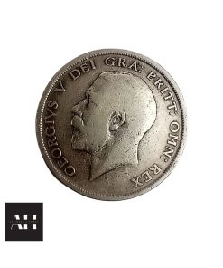 Alternative view of 1919 Half Crown, George V, Silver, Good Collectable Grade