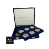 Arthur Edwards Numisproof Collection 2016 – Queen’s Diamond Jubilee 24 ct gold-plated 12-coin set with display case and certificate, Antiques & Homes.