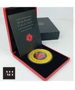 Alternative view of War Poppy Collection Coin - Jacqueline Hurley