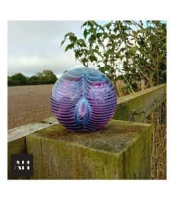 Alternative view of Okra Glass Paperweight – 1982 by Richard Golding