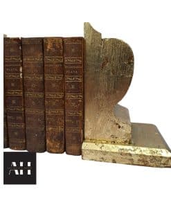 Alternative view of Antique Shakespeare Books,1810 Printing with Gilded Bookends