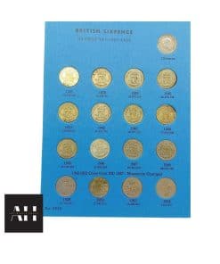 Alternative view of Whitman Sixpence Collection 1937–1967, Including Key Date 1952