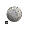 High grade 1913 half crown showing George V portrait and crowned shield reverse in sterling silver.