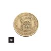1914 sixpence silver coin featuring King George V in nice collectable grade