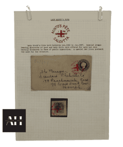 Lady Minto Fete cover showing Calcutta Red Cross cancellation dated 19 January
