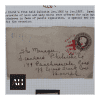 Lady Minto Fete cover from Calcutta showing postal markings and stamp